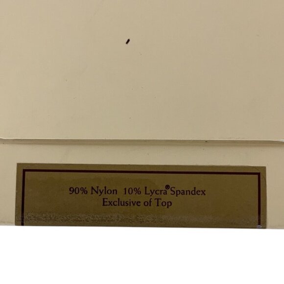 Victorias Secret Lace Top Thigh Highs Stockings Cream Size Small - Picture 4 of 4